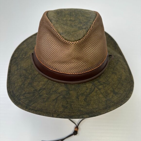 Henschel Hat Men Large Western Rope Band Strap Rodeo Cowboy Mesh USA Work Core - Picture 3 of 12